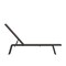 Flash Furniture Black/Brown Adjustable Chaise Lounge, 2PK 2-JJ-LC326-BLK-BR-GG - alternate 3